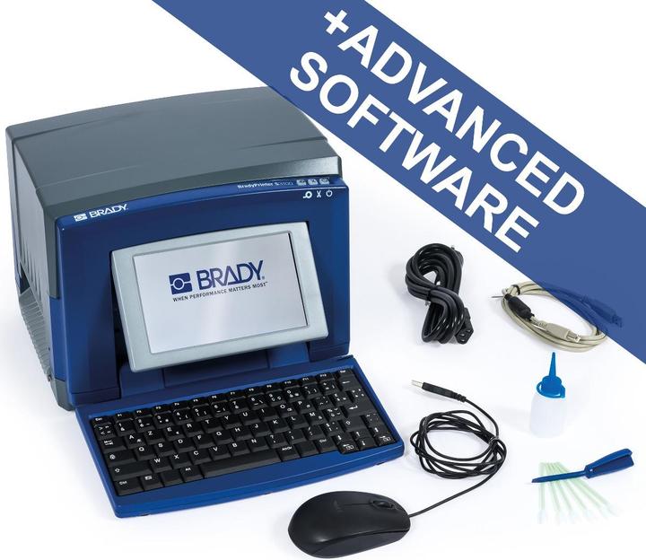 Immagine prodotto Brady S3100-AZ-SFIDS, stampante di cartelli ed etichette, stampa a trasferimento termico, tastiera
