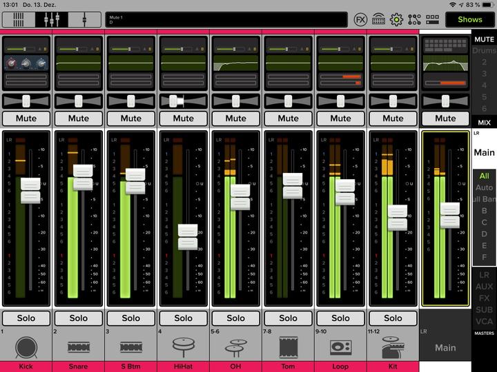 Produktbild Mackie DL32S (Studio- und Livemixer)
