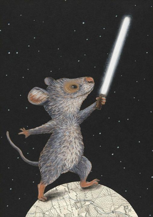 Actual product image Talismouse postcard PU 1 = 10 (10 pcs.)