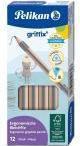 Actual product image Pelikan griffix pencils strength B 12 pcs. in folding box (3.50 mm, B, 12 x)