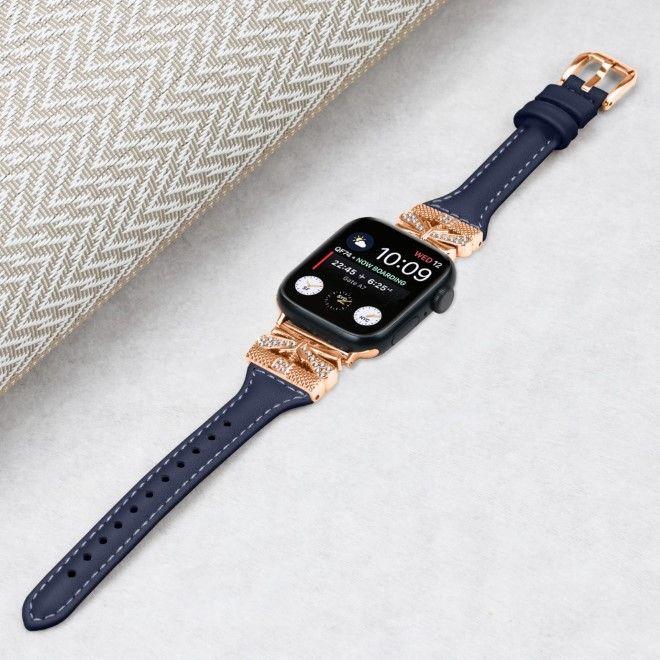 Immagine prodotto MU Classic Bracciale in pelle della serie Ladies (45 mm, 42 mm, 44 mm, Ecopelle)
