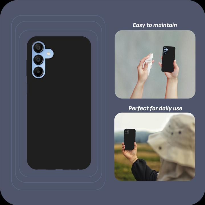Actual product image Cazy Silicone Case Compatible with Samsung Galaxy A15 / A15 5G - Soft TPU Protection - (Samsung Galaxy A15, Samsung Galaxy A15 5G)