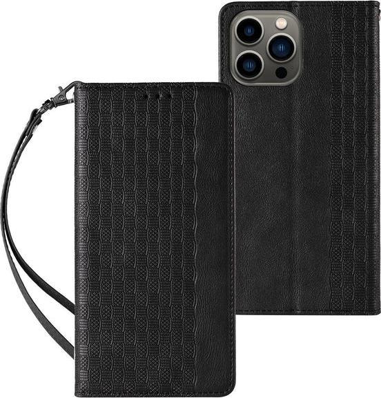 Immagine prodotto Hurtel Custodia con cinturino magnetico per iPhone 13 Pro Custodia Portafoglio + Mini ciondolo con cordino (Apple iPhone 13 Pro)