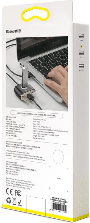 Produktbild Baseus CAHUB-AY01 (USB-A, 4 Ports)