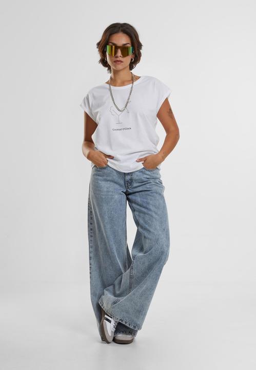 Actual product image Mister Tee Ladies Cocktail O'Clock Tee - 18235 (S)