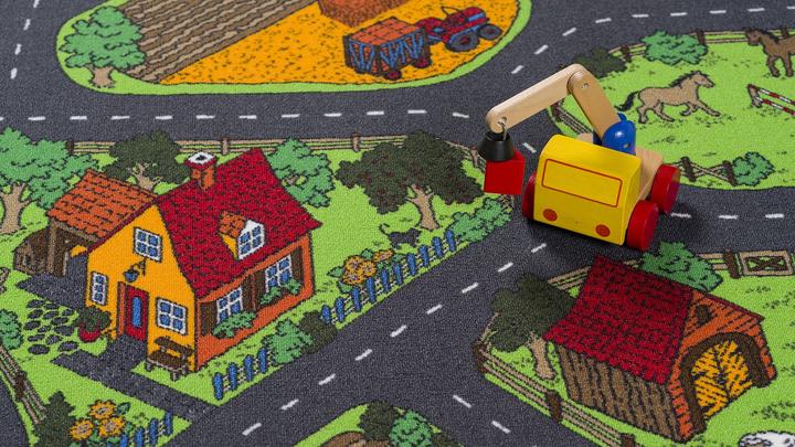 Actual product image Snapstyle Kids game Carpet Farm (100 x 300 cm)