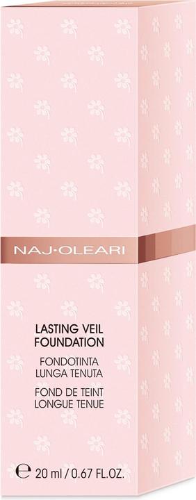 Actual product image Naj Oleari Lasting Veil Foundation 104 Wicker 20ml (104 Wicker)