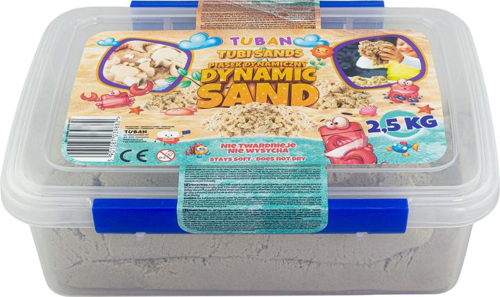Produktbild Tuban Dynamischer Sand 2,5 kg im Karton, natur