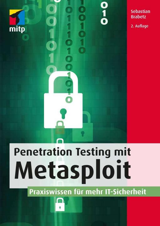 Produktbild Penetration Testing mit Metasploit (Deutsch, Sebastian Brabetz, 2022)