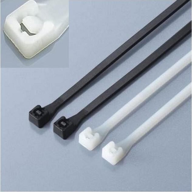 Immagine prodotto Techly 306370 Cinghie di tensione 200 x 2,5 mm, 100 pz. nero (200 mm, 100 pz.)