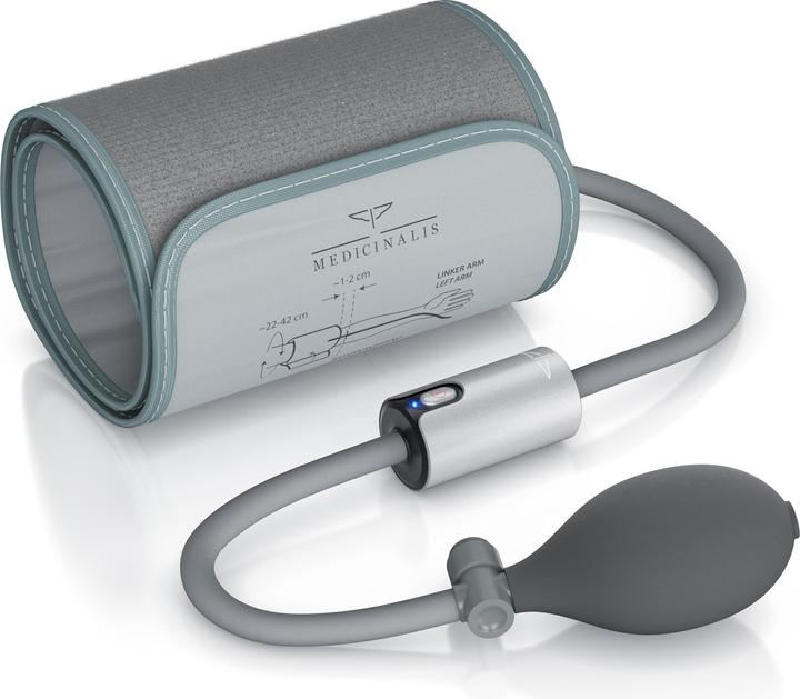 Produktbild Medicinalis Oberarm Blutdruckmessgerät, mit Bluetooth, für App, Blutdruck & Pulsmessung, klinisch validiert (Blutdruckmessgerät Oberarm)