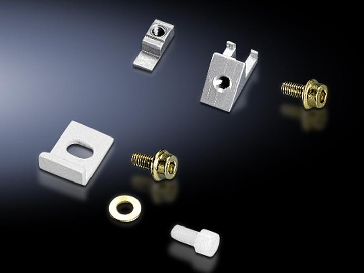 Actual product image Rittal Rail mount bracket for rack (pack of 12)