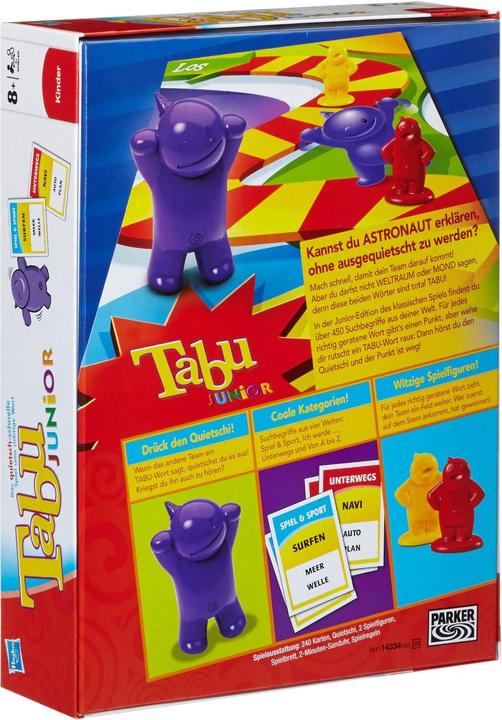 Produktbild Hasbro Gaming Tabu Junior Deutsch (Deutsch)