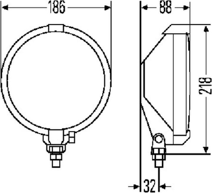 Image du produit Hella Phares antibrouillard (avec ampoule) (H3)