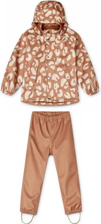 Liewood Parker Softshell Regenbekleidungsset Mega Leo