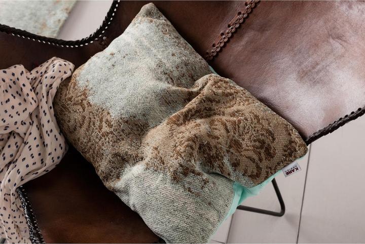 Produktbild Kare Design Teppich Kelim Ornament Türkis 240x170cm (170 x 240 cm)