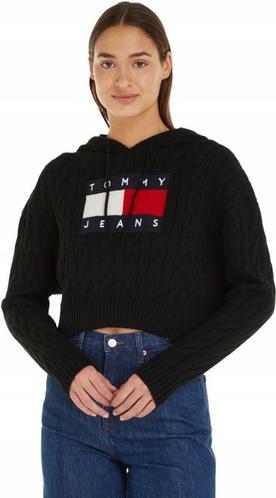 Immagine prodotto Tommy Hilfiger Felpa con cappuccio Tjw Centre Flag Cable per donna (M)