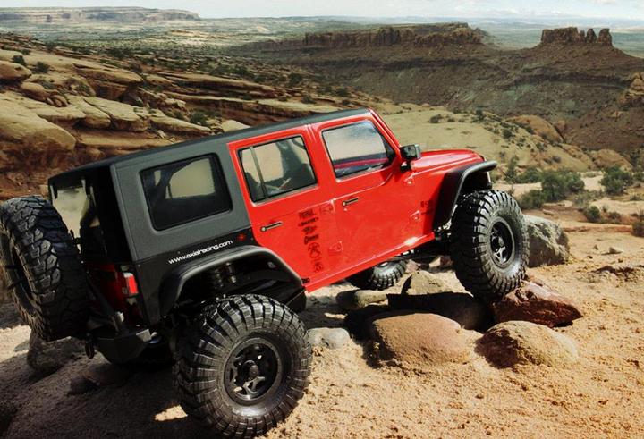 Actual product image Axial Jeep Wrangler Rubicon Unlimited Kit