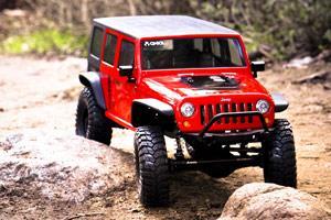 Actual product image Axial Jeep Wrangler Rubicon Unlimited Kit