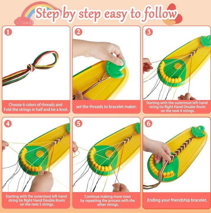 Image du produit Splash & Fun Kit de bricolage pour bracelets d'amitié