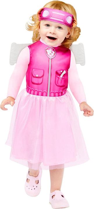 Produktbild Amscan Baby-Kostüm Skye aus Paw Patrol, Kleid, Flügel, Haarreif, Serie, Helfer auf vier Pfoten, Hu (98)