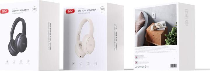 Image du produit xO Casque Bluetooth BE41 noir ANC (ANC, Sans fil)