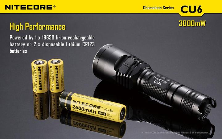 Produktbild Nitecore Chameleon CU6 mit UV-LED (14.30 cm, 440 lm)