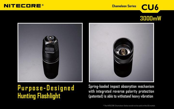 Produktbild Nitecore Chameleon CU6 mit UV-LED (14.30 cm, 440 lm)