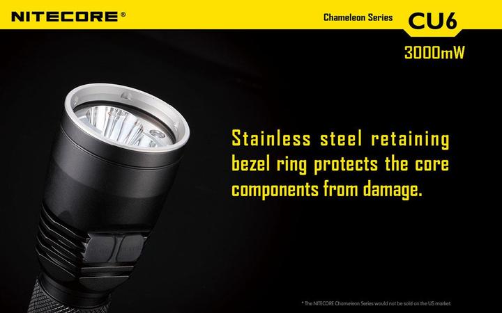 Produktbild Nitecore Chameleon CU6 mit UV-LED (14.30 cm, 440 lm)