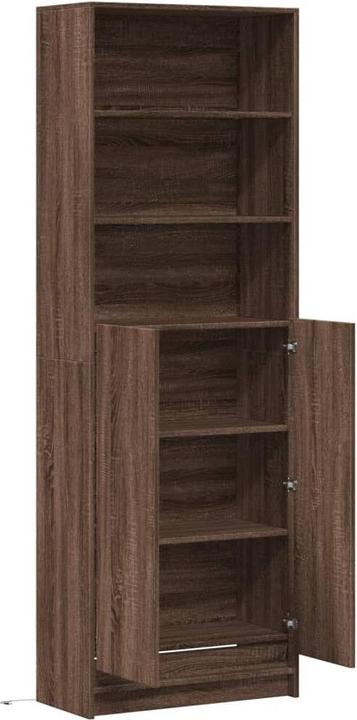 Actual product image VidaXL Highboard with LED lighting (69 x 32.5 x 200 cm)
