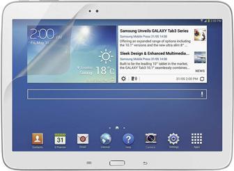 Actual product image Belkin Film de protection d'écran compatible Screen pour Samsung Galaxy Tab 3 10" (Transparent) (2 Piece, Galaxy Tab 3)