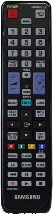 Produktbild Samsung BN59-01014A Fernbedienung IR Wireless Audio, Heimkinosystem, TV Drucktasten (Infrarot)