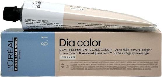 L'Oréal Paris Loreal DIA Color 6,1 Dunkelblond Asch 60 ml (6.1 dunkelblond asch)