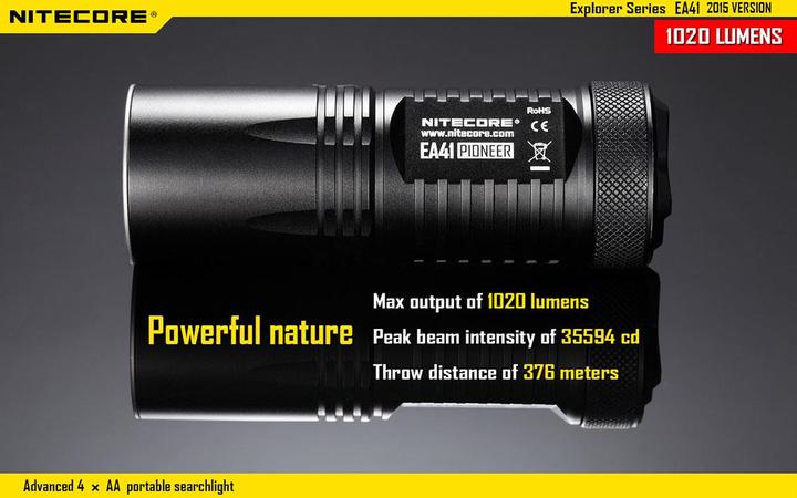 Immagine prodotto Nitecore Ea41 (11.70 cm, 1020 lm)
