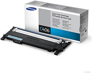 Actual product image Samsung CLT-C406S Toner cartridge (e) Original (C)