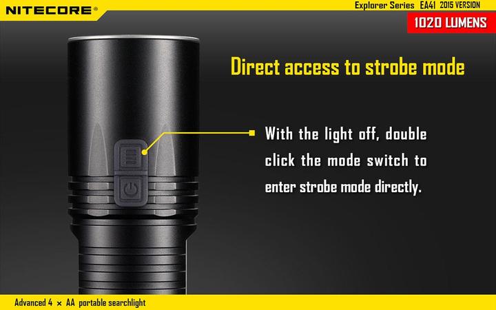 Immagine prodotto Nitecore Ea41 (11.70 cm, 1020 lm)