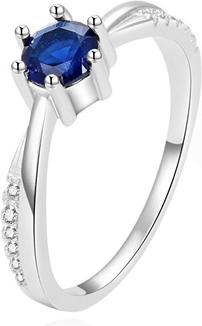 Immagine prodotto Beneto Bellissimo anello in argento con zirconi AGG305L - Circuito: 52 mm (L) (52)