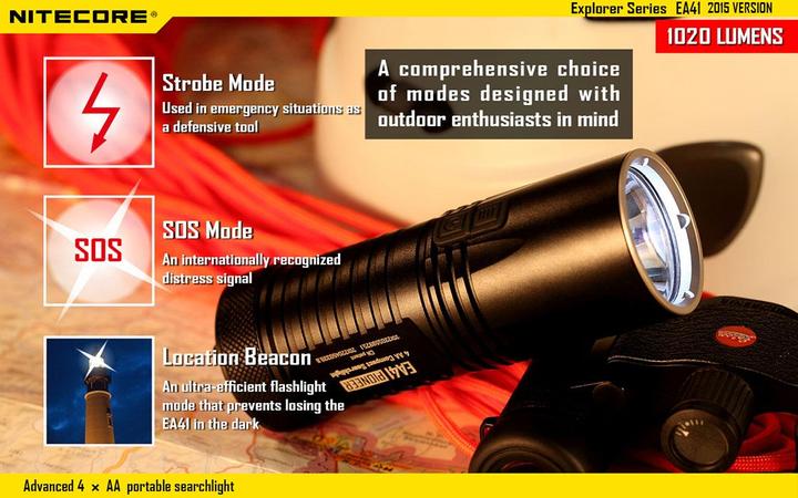 Immagine prodotto Nitecore Ea41 (11.70 cm, 1020 lm)