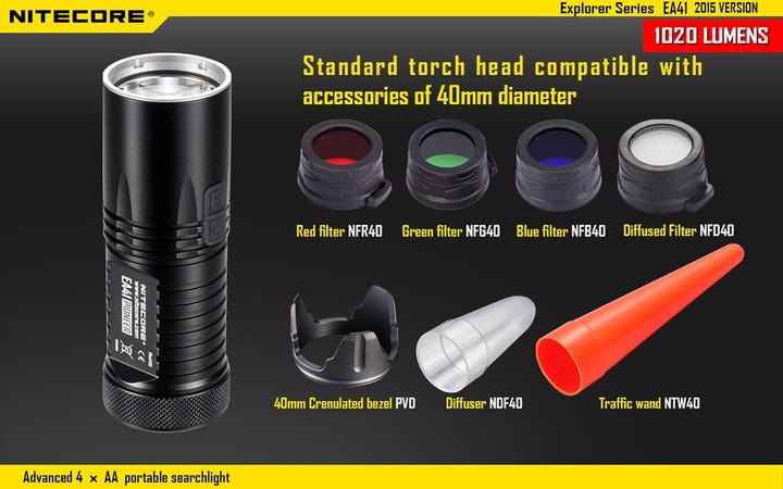 Immagine prodotto Nitecore Ea41 (11.70 cm, 1020 lm)