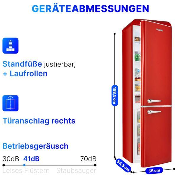 Actual product image Bomann Fridge-freezer KGR 7328 A++ (250 l)