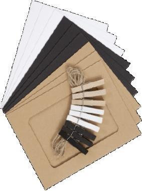 Produktbild Folia Bilderrahmen Set zum Aufhängen (11 x 7.5 cm)