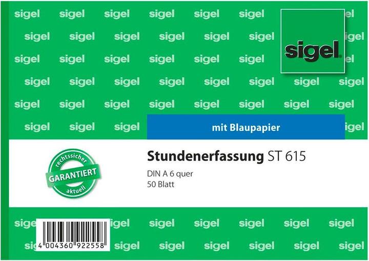 Produktbild Sigel ST615 Geschäftsformular (50 x)