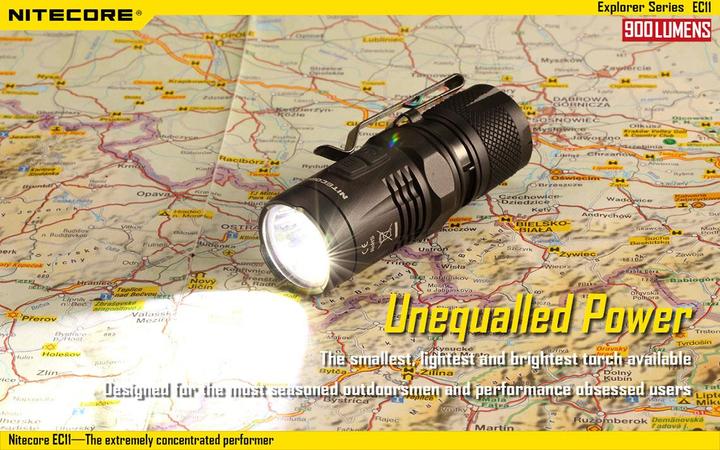 Image du produit Nitecore Ec11 (7.50 cm, 900 lm)