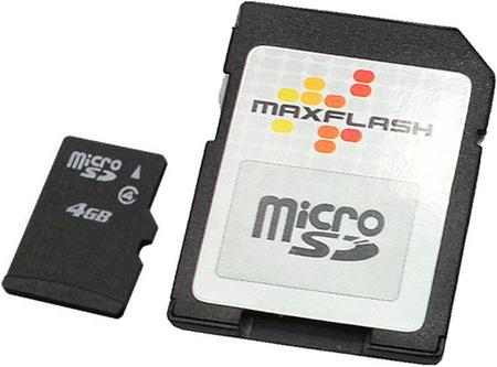 Produktbild MaxFlash microSD Speicherkarte Klasse 4 (4 GB, microSD)