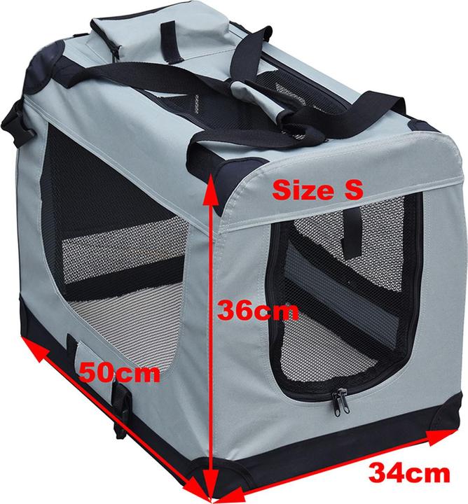 Actual product image Fudajo Transportbox (Cat, Small animal, Dog, Foldable)