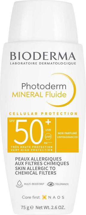 Bioderma Photoderm Mineral Fluid (Suntan cream, SPF 50, 105 ml, 105 g)