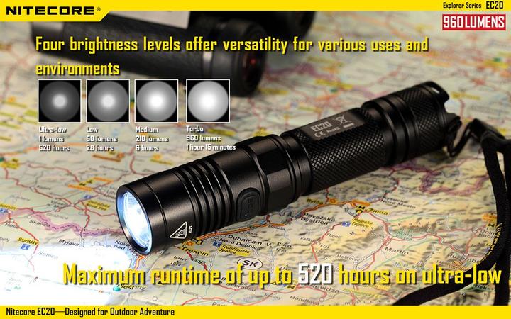 Immagine prodotto Nitecore Ec20 (12.80 cm, 960 lm)