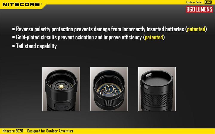 Immagine prodotto Nitecore Ec20 (12.80 cm, 960 lm)