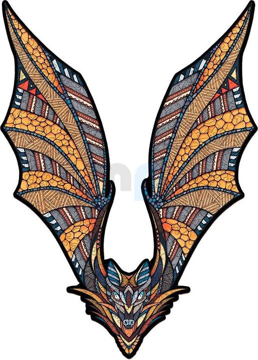 Produktbild Eco Wood Art Holz-Puzzle L - Fledermaus (In Holzkiste mit 250 Teilen) (250 Teile)