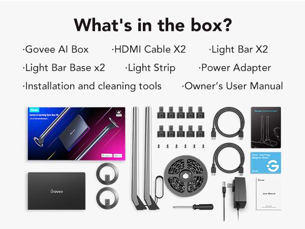 Actual product image Govee AI Gaming Sync Box Kit